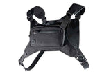 Darrahopens Audio & Video > Photography > Camera Accessories Water Resistant Running Vest Chest Pack Phone Holder for Running Lightweight Training Pack with Reflective Detail - Black