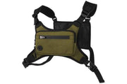 Darrahopens Audio & Video > Photography > Camera Accessories Water Resistant Running Vest Chest Pack Phone Holder for Running Lightweight Training Pack with Reflective Detail - Green