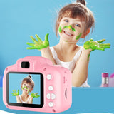 Darrahopens Audio & Video > Photography > Camera Accessories X2 Pink Single Lens Kids Carrot Bunny Digital Camera - Multi-Functions With 20MP Interpolation, Photo & Multiple Filters, 1080P Video and Game