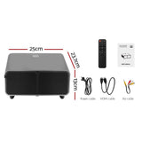 Darrahopens Audio & Video > Projectors & Accessories Devanti 2.4G/5G Wifi Video Projector 4K 1080P Home Cinema Screen Cast HDMI