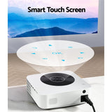 Darrahopens Audio & Video > Projectors & Accessories Devanti Wifi Bluetooth Video Projector Touch Screen 1080P Portable Home Cinema