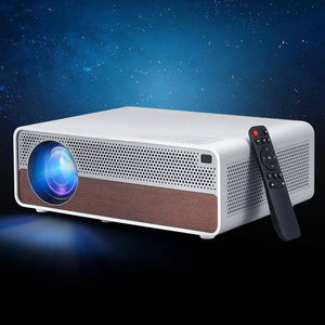 Darrahopens Audio & Video > Projectors & Accessories Devanti Wifi Video Projector 4K 1080P Portable Home Cinema HDMI Screen Cast