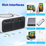 Darrahopens Audio & Video > Projectors & Accessories Mini Portable Smart Projector HD 1080P Android WIFI Bluetooth Home Theater NEW