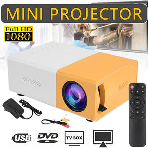 Darrahopens Audio & Video > Projectors & Accessories Mini Projector HDMI USB LED HD 1080P Home Cinema Portable Pocket Projector Party