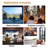 Darrahopens Audio & Video > Projectors & Accessories Mini Projector HDMI USB LED HD 1080P Home Cinema Portable Pocket Projector Party