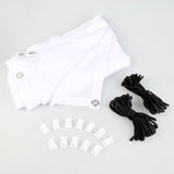 Darrahopens Audio & Video > Projectors & Accessories > Projectors 100 Inch White Projector Screen with Setup Kit