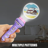 Darrahopens Audio & Video > Projectors & Accessories > Projectors 2-in-1 Flashlight Slide Projector with 32 Image Patterns, Battery Operated Torch