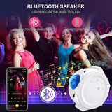 Darrahopens Audio & Video > Projectors & Accessories > Projectors 4-in-1 Galaxy Projector with Tooth Serrated Remote - 18 Sky Patterns