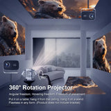 Darrahopens Audio & Video > Projectors & Accessories > Projectors 5G 4K Smart Projector Black with WiFi, Bluetooth, HDMI, USB for Home Theater In Australia - Darrahopens