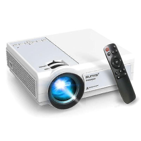 Darrahopens Audio & Video > Projectors & Accessories > Projectors 5G WiFi Bluetooth Projector, 9500 Lumens, Native 1080p, 4K, Mini Video Projector