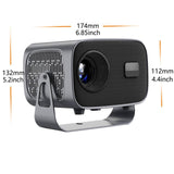 Darrahopens Audio & Video > Projectors & Accessories > Projectors A10 Portable 4K Projector - Smart Video Projector for Home opera