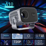 Darrahopens Audio & Video > Projectors & Accessories > Projectors A10 Portable 4K Projector - Smart Video Projector for Home opera