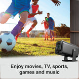 Darrahopens Audio & Video > Projectors & Accessories > Projectors Laser 1080p Android Multi-Angle LED Projector Black