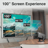 Darrahopens Audio & Video > Projectors & Accessories > Projectors Laser 1080p Android Multi-Angle LED Projector Black