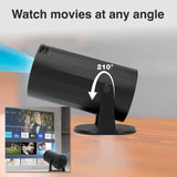 Darrahopens Audio & Video > Projectors & Accessories > Projectors Laser Multi Angle Android LED Projector Black