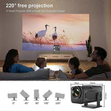 Darrahopens Audio & Video > Projectors & Accessories > Projectors Mini Home Cinema Projector, Native 1080P, 4K Supported