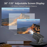 Darrahopens Audio & Video > Projectors & Accessories > Projectors Mini Home Cinema Projector, Native 1080P, 4K Supported