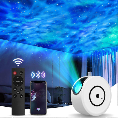 Darrahopens Audio & Video > Projectors & Accessories > Projectors Projector with Bluetooth Speaker - LED Bedroom Light and Sound Projector