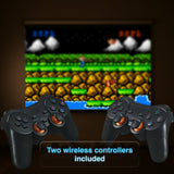 Darrahopens Audio & Video > Projectors & Accessories > Projectors Smart Gaming Projector with 80 Games Dual Controllers