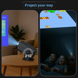 Darrahopens Audio & Video > Projectors & Accessories > Projectors Smart Gaming Projector with 80 Games Dual Controllers
