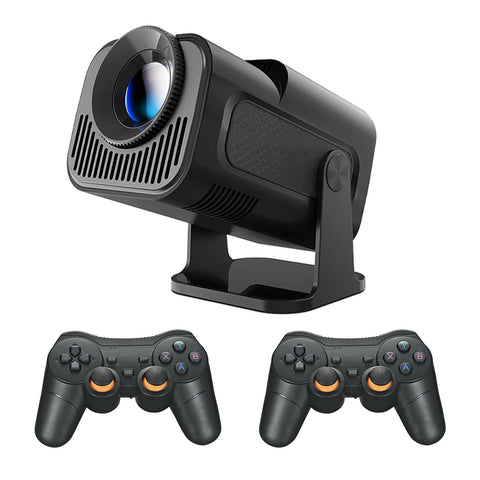 Darrahopens Audio & Video > Projectors & Accessories > Projectors Smart Gaming Projector with 80 Games Dual Controllers
