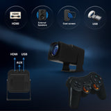 Darrahopens Audio & Video > Projectors & Accessories > Projectors Smart Gaming Projector with 80 Games Dual Controllers