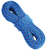 Darrahopens Audio & Video > Projectors & Accessories > Projectors VEVOR 10.2mm Dynamic Climbing Rope, 60M(197ft) Outdoor Rock Climbing Rope 25KN Breaking Tension, Stretchable Fiber Rope with Steel Snap Hooks for Escape, Rappelling, Fire Rescue, Blue