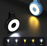 Darrahopens Audio & Video > Projectors & Accessories > Screens & Stands Blue Mini Magnetic Selfie Light Clip-On LED Phone Fill Light Rechargeable 500mAh 5 Lighting Modes Portable Video Light for Vlogging & Zoom Calls