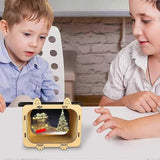 Darrahopens Audio & Video > Projectors & Accessories > Screens & Stands Hologram Phone Projector - Wooden Smartphone Projector Display Stand