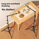 Darrahopens Audio & Video > Projectors & Accessories > Screens & Stands **Multi-Angle Flexible Shooting Stand: Your All-in-One Portable Assistant for Stable HD Live Streaming and Content Creation**