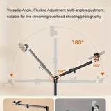 Darrahopens Audio & Video > Projectors & Accessories > Screens & Stands **Multi-Angle Flexible Shooting Stand: Your All-in-One Portable Assistant for Stable HD Live Streaming and Content Creation**