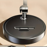 Darrahopens Audio & Video > Projectors & Accessories > Screens & Stands Robust and Adjustable Carbon Steel Phone Holder – Features a 360° Rotating Flexible Long Arm, Durable Carbon Steel Cantilever Base, Perfect for Watching TV Shows, Live Streaming, and Taking Selfies [Black]