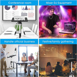 Darrahopens Audio & Video > Projectors & Accessories > Screens & Stands Universal Projector Tripod Laptop Floor Stand DJ Equipment Holder with Plate