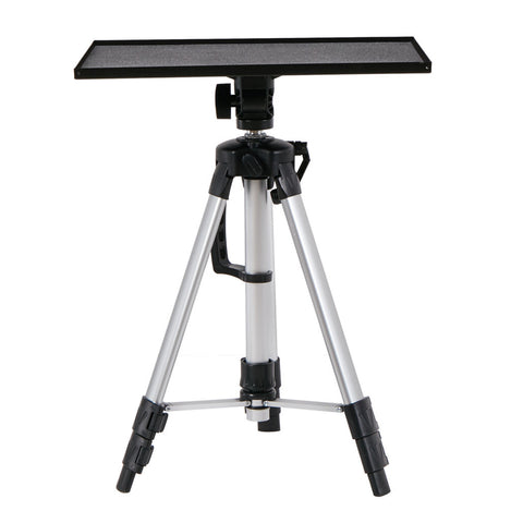 Darrahopens Audio & Video > Projectors & Accessories > Screens & Stands Universal Projector Tripod Laptop Floor Stand DJ Equipment Holder with Plate