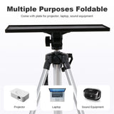 Darrahopens Audio & Video > Projectors & Accessories > Screens & Stands Universal Projector Tripod Laptop Floor Stand DJ Equipment Holder with Plate