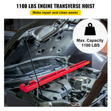 Darrahopens Audio & Video > Projectors & Accessories > Screens & Stands VEVOR Engine Support Bar Engine Load Leveler 1100 Lbs Transmission w/ Dual Hook