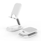 Darrahopens Audio & Video > Projectors & Accessories > Screens & Stands White Adjustable Desktop Phone Stand Telescopic Foldable Portable Tablet Holder for Home Office and Streaming Ergonomic Solution for Local Professionals