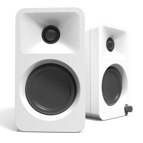 Darrahopens Audio & Video > Speakers > Audio Speakers Kanto ORA4 140W Powered Reference Speakers with USB-C Input and Bluetooth - White, Pair