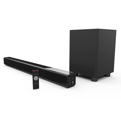 Darrahopens Audio & Video > Speakers > Audio Speakers Laser Optical Soundbar with Wireless Sub-woofer