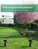 Darrahopens Audio & Video > Speakers > Audio Speakers Solar-Powered Sonic Snake and Rodent Repeller Ground Stake - Outdoor Waterproof Ground Vibration Pest Deterrent Device - Ultrasonic Control for Moles, Voles, and House Mice - Garden Lawn Protection - Green Octagon Top Model