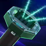 Darrahopens Audio & Video > Speakers > Audio Speakers Solar-Powered Sonic Snake and Rodent Repeller Ground Stake - Outdoor Waterproof Ground Vibration Pest Deterrent Device - Ultrasonic Control for Moles, Voles, and House Mice - Garden Lawn Protection - Green Octagon Top Model