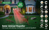 Darrahopens Audio & Video > Speakers > Audio Speakers Solar Ultrasonic Animal Repeller - Owl Design with 14 LED Flashing Lights - Outdoor Motion Sensor Deterrent for Birds, Cats, Dogs & Rodents - 5 Adjustable Modes with USB Charging