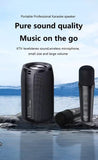Darrahopens Audio & Video > Speakers > Audio Speakers Wireless Speaker with Dual Karaoke Microphones