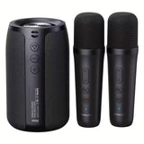 Darrahopens Audio & Video > Speakers > Audio Speakers Wireless Speaker with Dual Karaoke Microphones