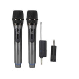 Darrahopens Audio & Video > Speakers > Bluetooth Speakers 2Pcs Set Wireless Karaoke Microphone Rechargeable Handheld Microphone with LED Display