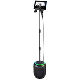 Darrahopens Audio & Video > Speakers > Bluetooth Speakers Black Wireless Karaoke System with Bluetooth Audio and Disco Lights In Australia - Darrahopens