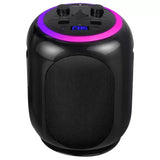 Darrahopens Audio & Video > Speakers > Bluetooth Speakers Black Wireless Karaoke System with Bluetooth Audio and Disco Lights In Australia - Darrahopens