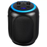 Darrahopens Audio & Video > Speakers > Bluetooth Speakers Black Wireless Karaoke System with Bluetooth Audio and Disco Lights In Australia - Darrahopens