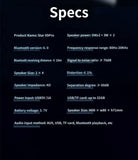 Darrahopens Audio & Video > Speakers > Bluetooth Speakers Colorful X9-Pro Bluetooth wired speaker-White