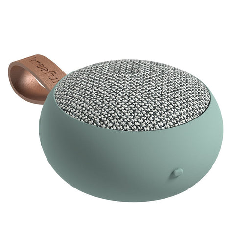 Darrahopens Audio & Video > Speakers > Bluetooth Speakers Kreafunk Ago 2 Fabric Bluetooth Speaker - Dusty Green